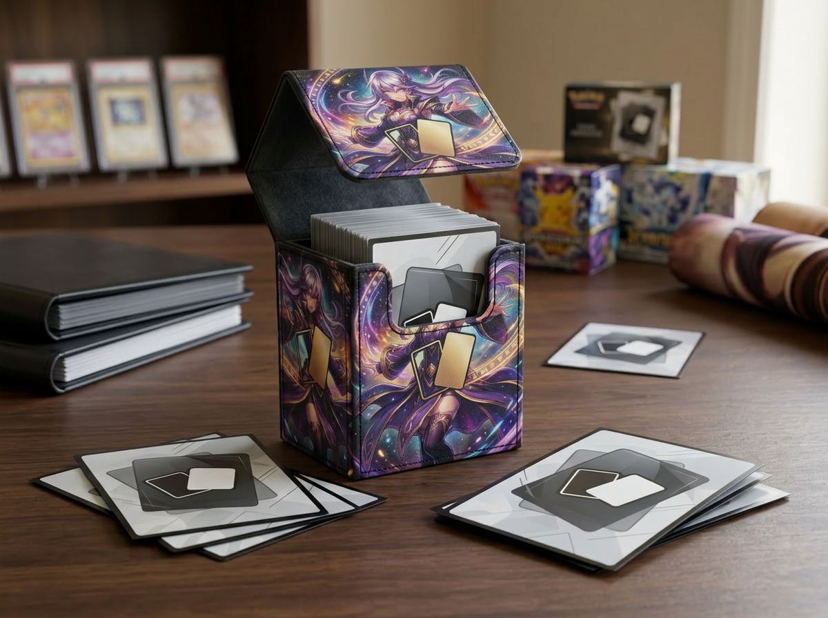 Oklahoma Card Co custom TCG production workspace